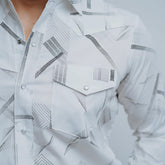 Camisa Hannover Est Puntos Blanco Negro 331